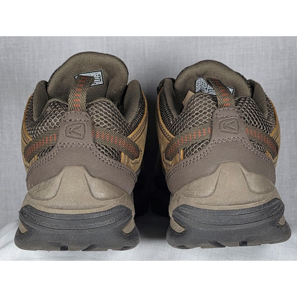 Keen Lansing Low Work Shoes Mens 8.5 Wide Brown Steel Toe 1027342 Hiking Trail - Picture 4 of 15
